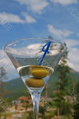 Martini against the sky