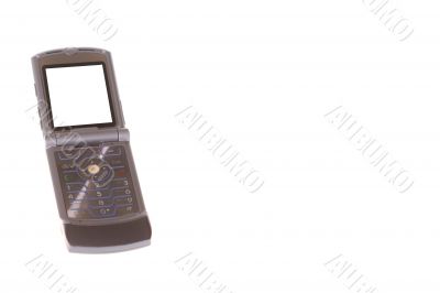 Cellular Phone Isolated on White