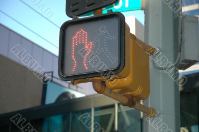 Don`t Walk Sign