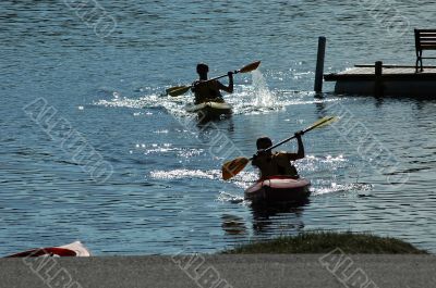 Kayakers