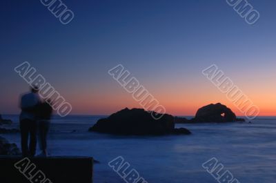 California sunset