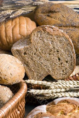 Assorted Bread with wheat 2