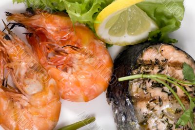 Salmon and Shrimp 4