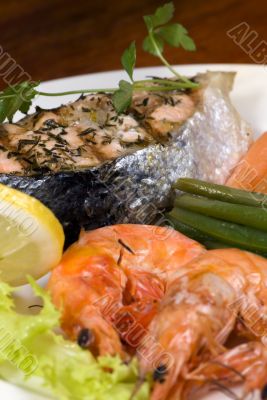 Salmon and Shrimp 3