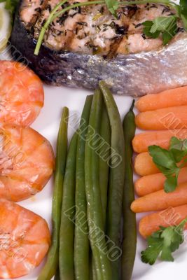Salmon and Shrimp 2