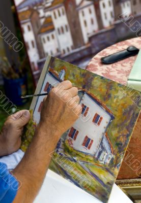 Man Painting 2