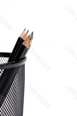 Pencils in a cup