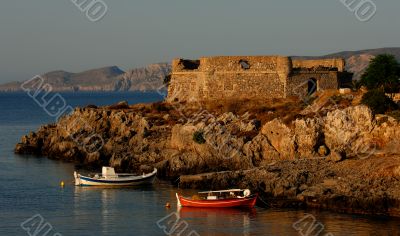 The island of Kithira, Greece