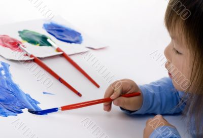 Painting on the Floor 3