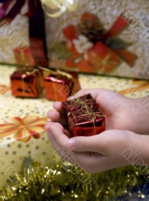 Giving a present