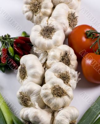 Garlic and seasonings 1