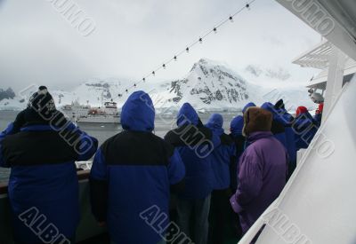 Cruise ship passengers