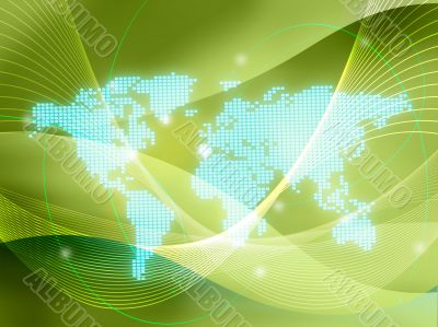 world map