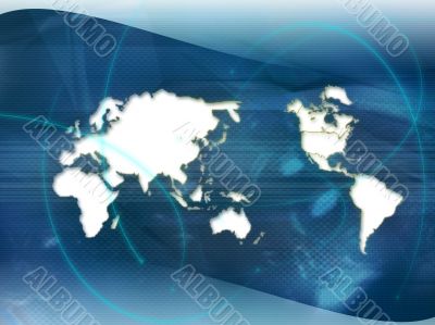 world map