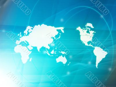 world map