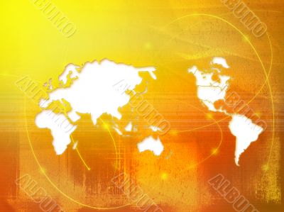 world map