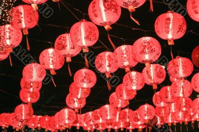 chinese red lanterns