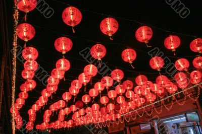 chinese red lanterns