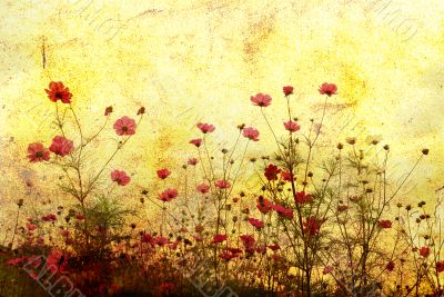 old-fashioned landscape