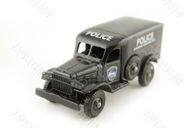 black policecar