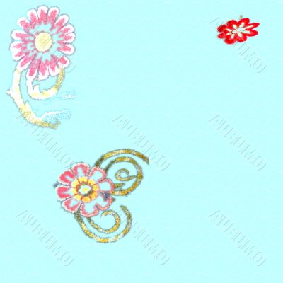 Light Floral Pattern Design