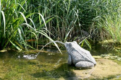 Frog &mdash; fountain