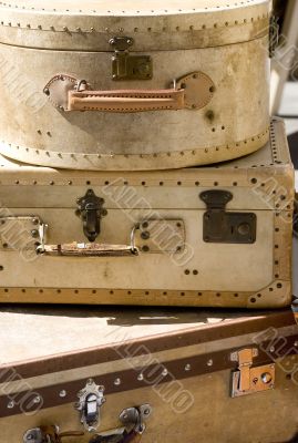 Old suitcases