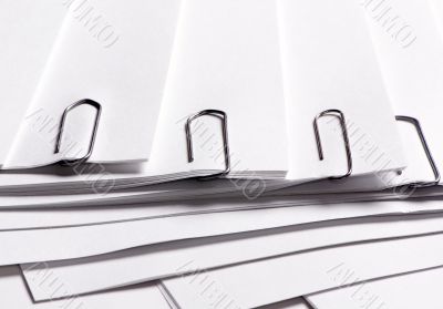 Paper clipped