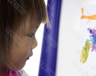 Child Painting 4