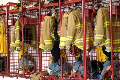 Firehouse locker