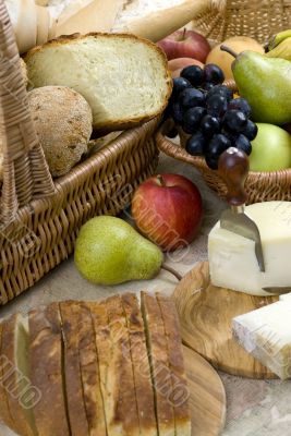 Bread and Fruit