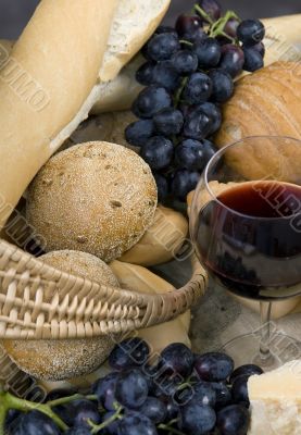 Bread Cheese and Wine 2
