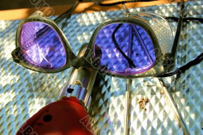 Rose Didium Wedling Glasses