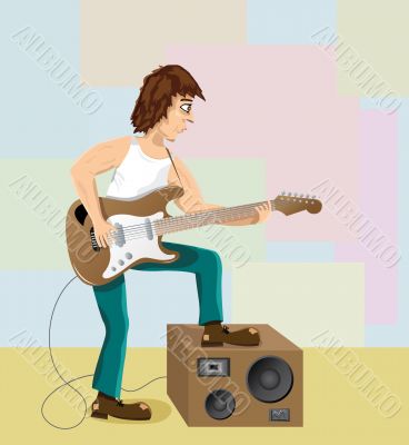 Guitar player