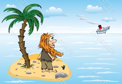The inhabitant of island