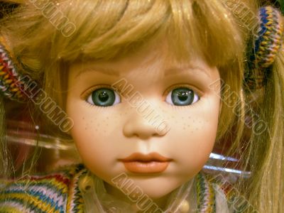 Doll Face Close-up