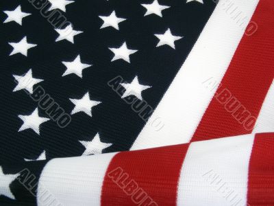 Close-up U.S.A flag