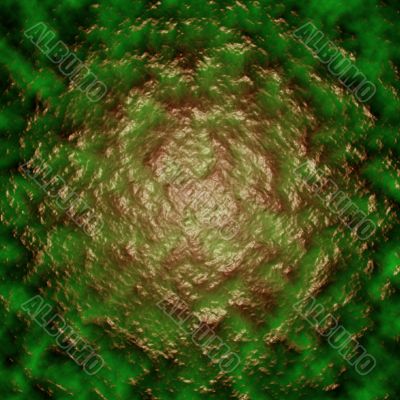 Abstract Green Slime Texture