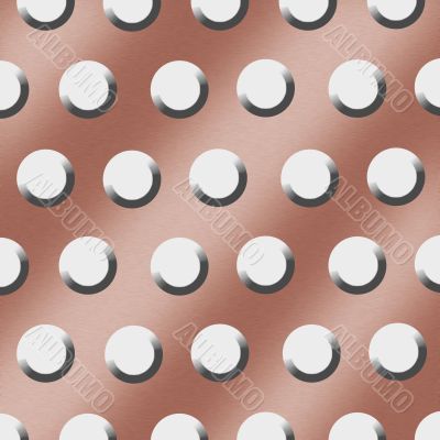 Copper Rivets Background