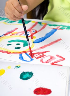 Zoey Painting 5