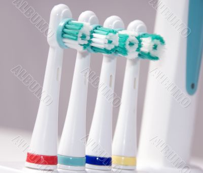 Colored Toothbrushes