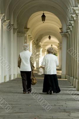 Walking through the Arches