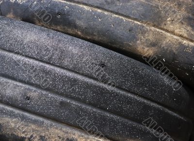 Discarded Racing Tires