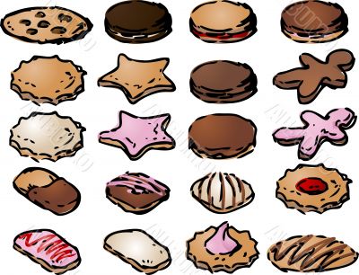 Cookie icons