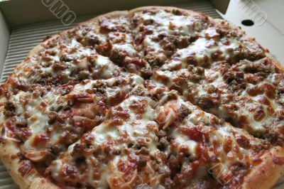 Whole pizza