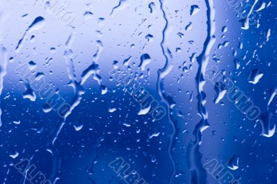 Abstraction with water drops