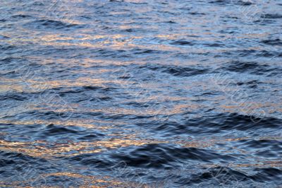 Sunset water backround
