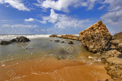 Empty beach