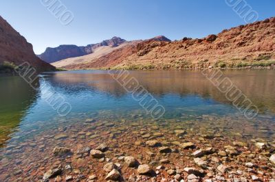 The river in mountains
