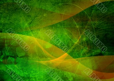 abstract galaxy waves